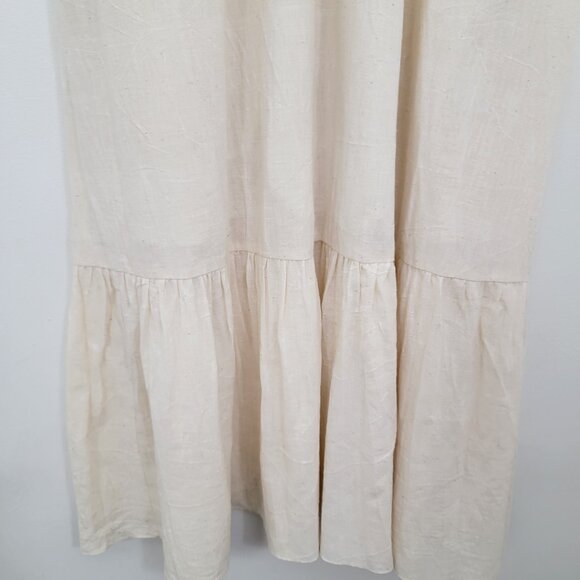 Of Her Own Kind Evangeline Midi Dress Cream Medium - Picture 5 of 14